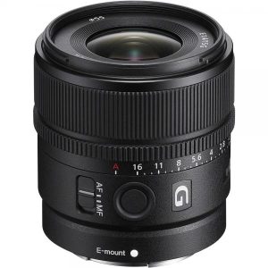 Sony E 15mm f/1.4 G APS-C Wide Angle Prime