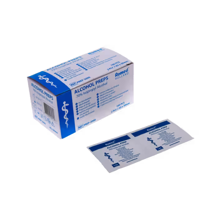 Romed Alcoholdoekjes (100 stuks)