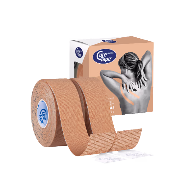 CureTape 2,5 cm x 5 meter Beige