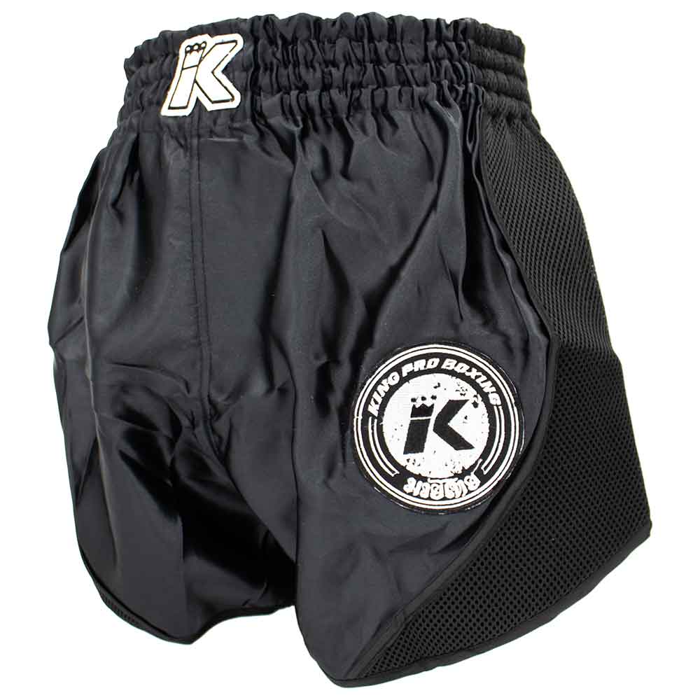 Kickboksbroekje King Pro Boxing Retro Mesh 1 Black - Afbeelding 2