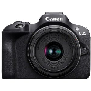 Canon EOS R100 ZWART + RF-S 18-45 IS STM-kit
