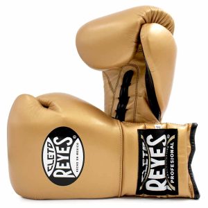 Bokshandschoenen Cleto Reyes Goud (veters)