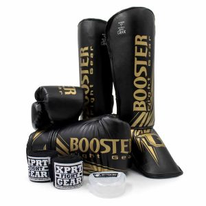 Kinder kickboks Set Booster Champion Zwart-Goud
