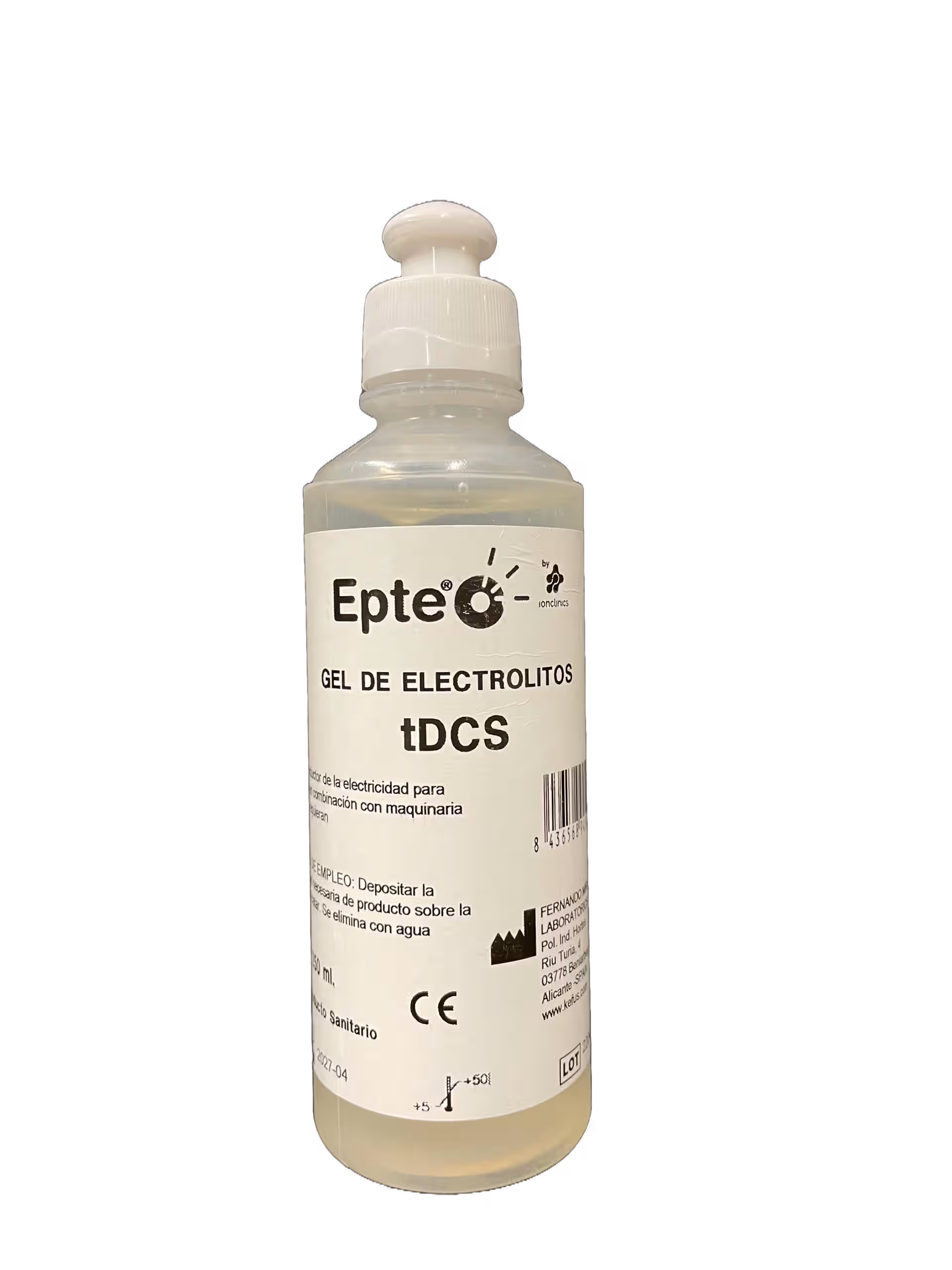 EPTE High conductivity gel (250 ml) - Afbeelding 2